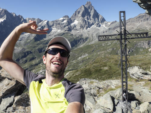 CIma Bec Pio Merlo 2620m - Cervinia. Balconata sul Cervino