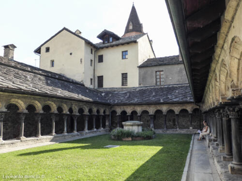 Cosa vedere ad Aosta - Chiostro romanico di Sant'Orso