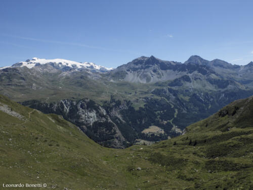 La Valtournenche e il ghiacciaio del monte Rosa