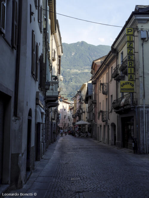 Via Croix de Ville ad Aosta